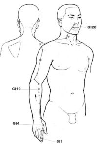Emplacements des méridiens